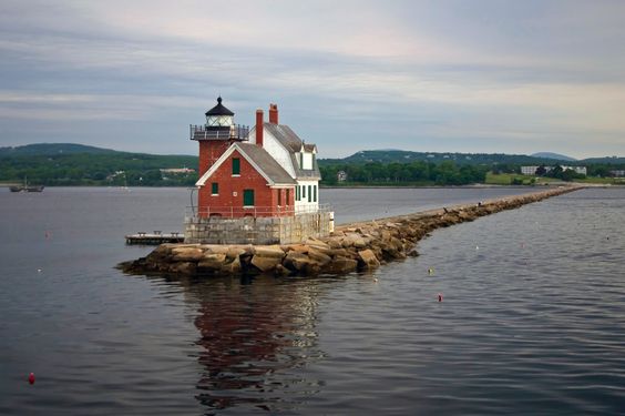 Rockland Breakwater Lighthouse - Jameson Point, Maine